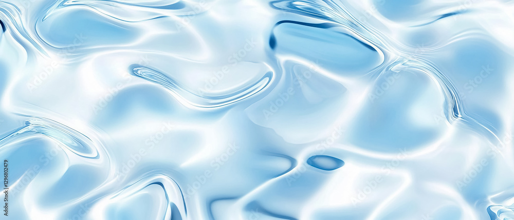 Blue Liquid Abstract Background Blue Liquid Abstract Background