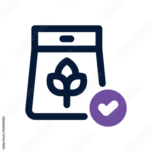 porridge dual tone icon. Sleek and modern vector icon for websites, mobile apps, marketing materials, and corporate design. Fully scalable and ready to use.