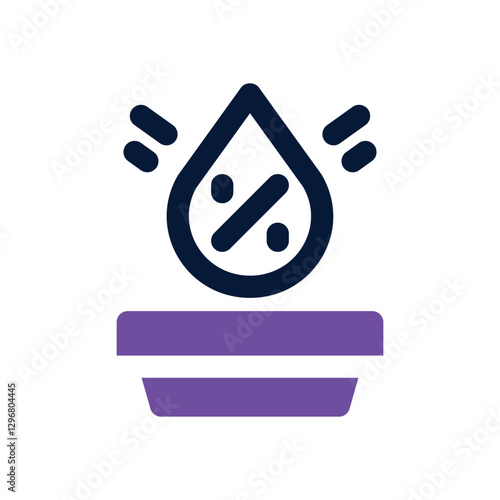 ketogenic dual tone icon. Sleek and modern vector icon for websites, mobile apps, marketing materials, and corporate design. Fully scalable and ready to use.