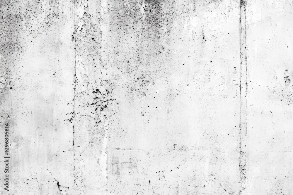 Obraz premium The image depicts a black and white photo showcasing a concrete wall