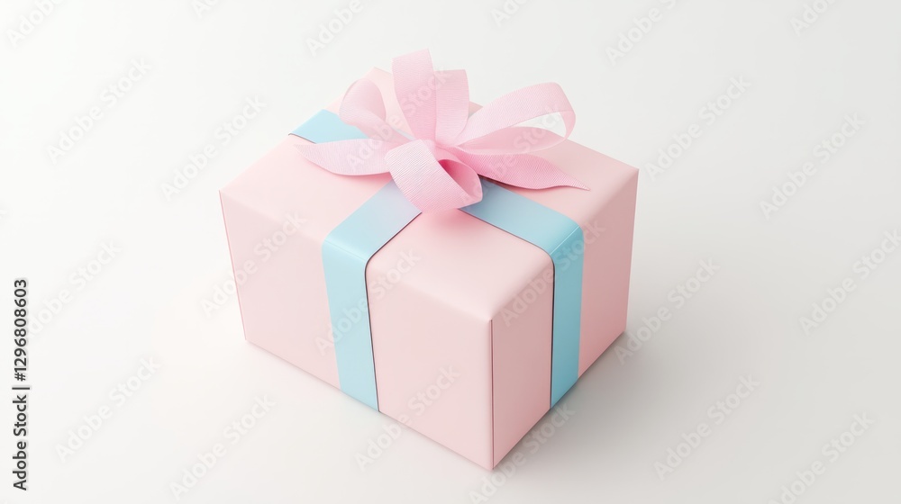 Gift Box on White, 3D Illustration, Centered, Even Lighting
Gift Box on White, 3D Illustration, Centered, Even Lighting