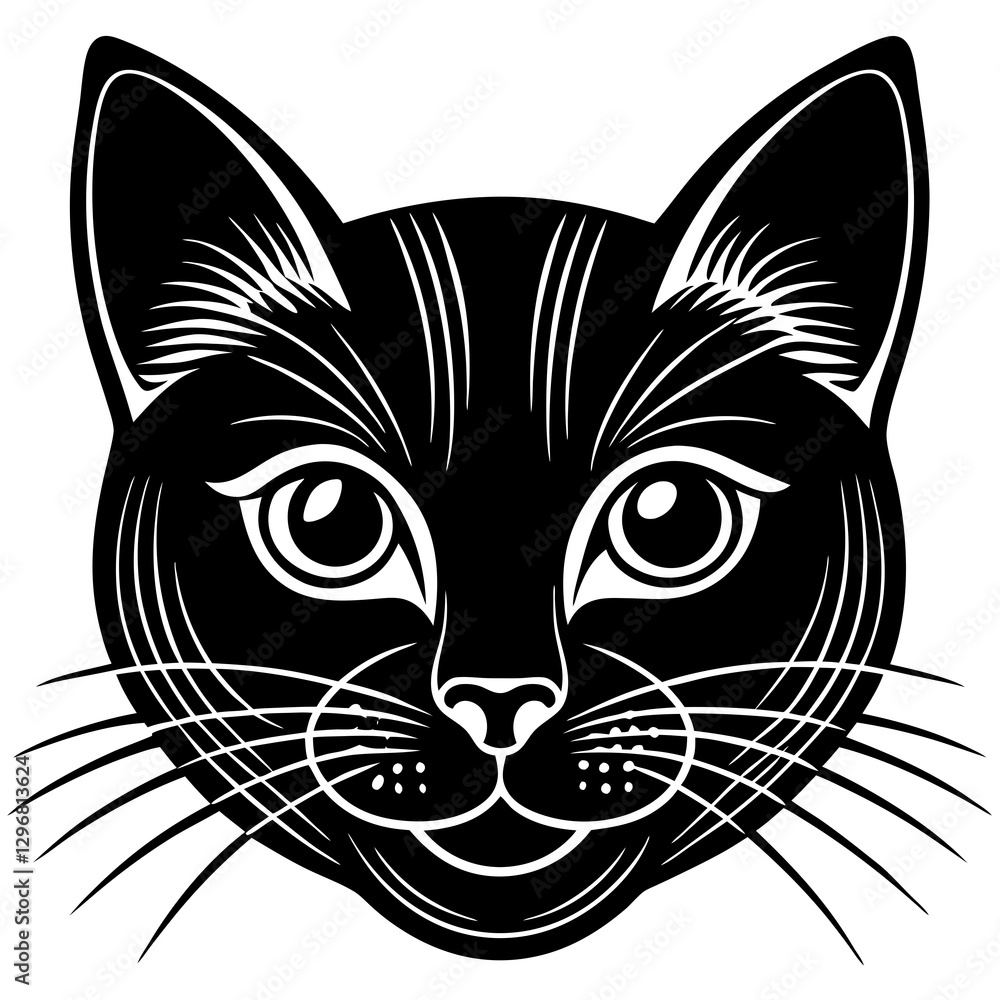 cat face cat face