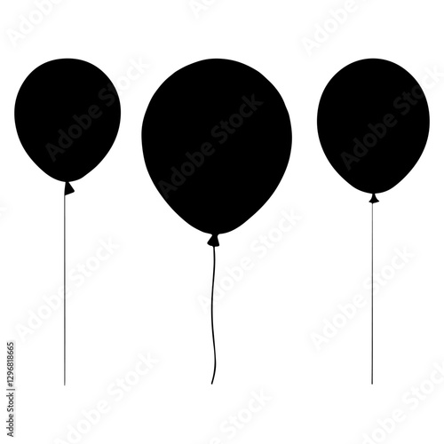 vector illustration of balloons