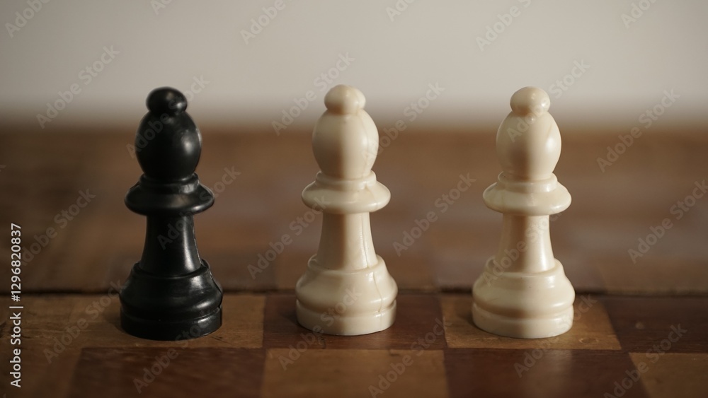 A thoughtful moment in the glow of chess
A thoughtful moment in the glow of chess