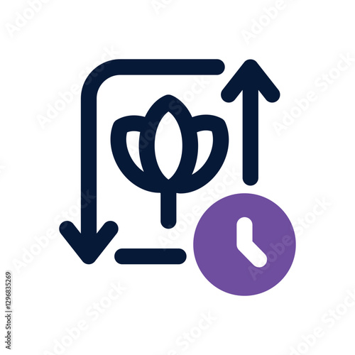 detoxification dual tone icon. Sleek and modern vector icon for websites, mobile apps, marketing materials, and corporate design. Fully scalable and ready to use.