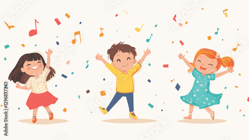 Colorful Creativity & Global Unity: Playful Kids, Artistic Expressions, and Collaborative Ideas . A Vibrant Fusion of Kids' Creativity, Playful Learning, and Global Collaboration Art & Illustration