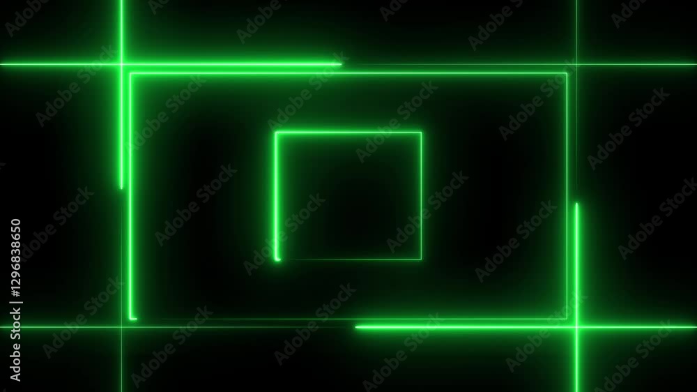 Neon glowing frame background. Lasers are pink. repetitive motion animation, with neon lights shrinking and expanding. Neon line frame animation. Abstract moving neon square, rectangle frame animation Neon glowing frame background. Lasers are pink. repetitive motion animation, with neon lights shrinking and expanding. Neon line frame animation. Abstract moving neon square, rectangle frame animation