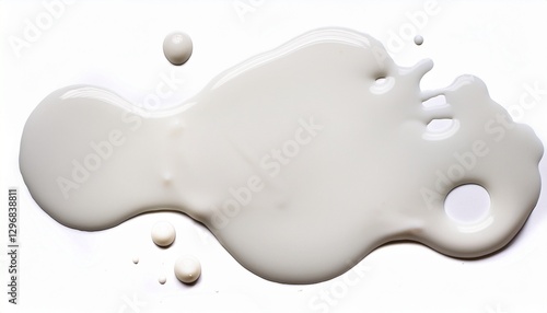 liquid chocolate splash