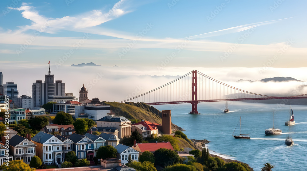 Obraz premium golden gate bridge in san francisco