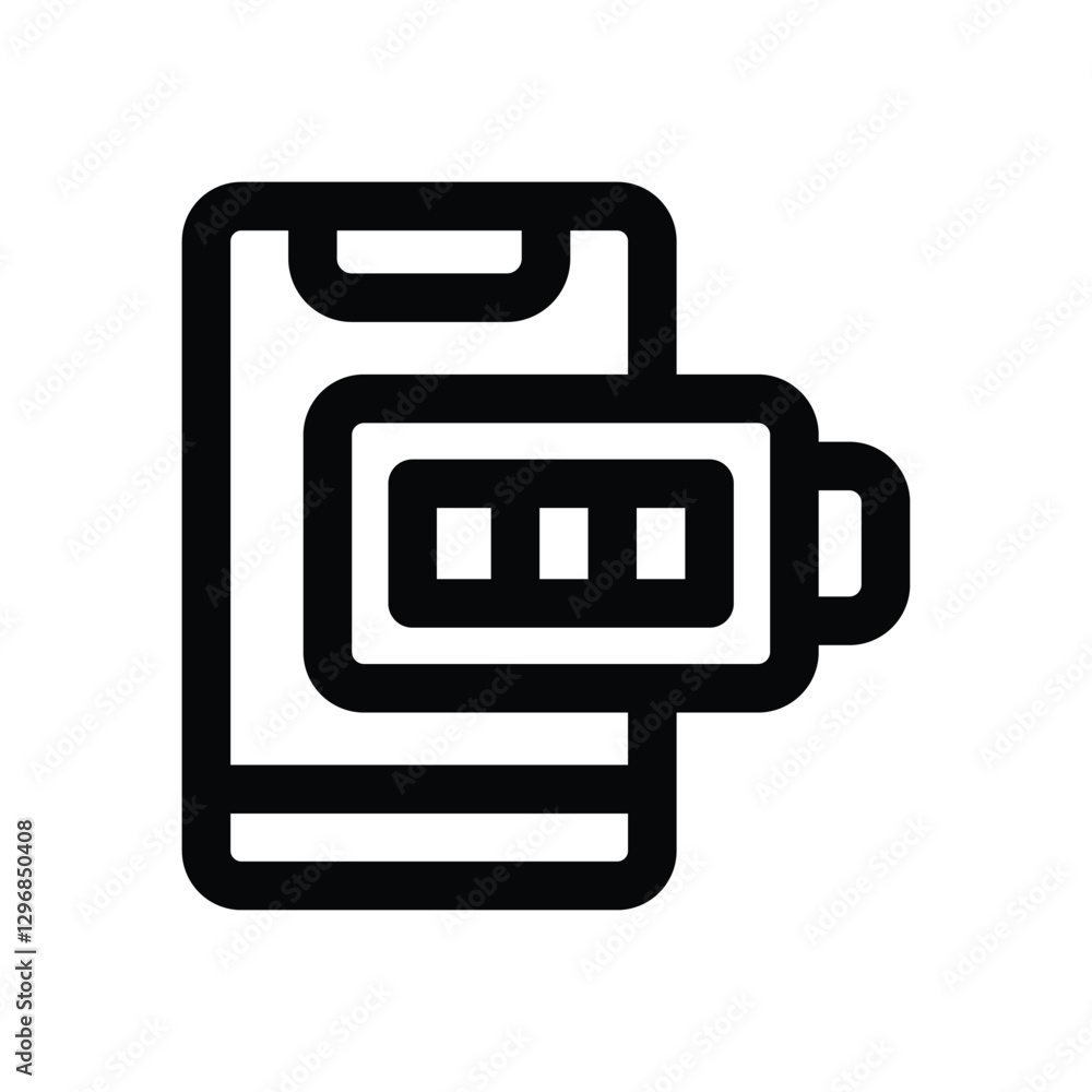 battery line icon. Clean and minimalist vector icon for websites, mobile apps, presentations, and logos. Fully scalable and customizable for any project. battery line icon. Clean and minimalist vector icon for websites, mobile apps, presentations, and logos. Fully scalable and customizable for any project.