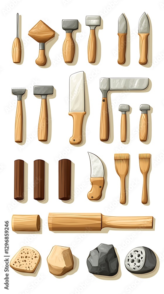Ancient Sculpting Tools Ancient Sculpting Tools