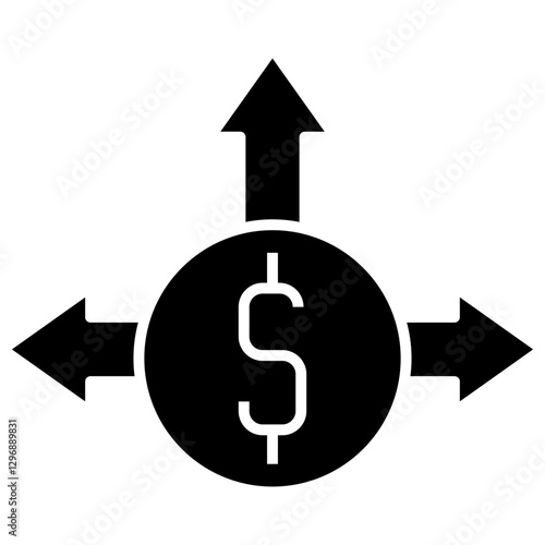 investment choice vector icon