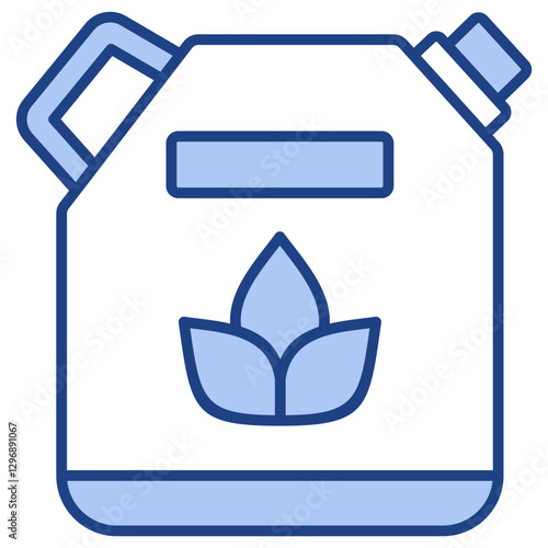 Biodiesel Blue Icon