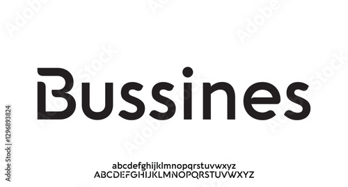 Tech font, digital alphabet, thin Latin letters A, B, C, D, E, F, G, H, I, J, K, L, M, N, O, P, Q, R, S, T, U, V, W, X, Y, Z and Arab numerals 0, 1, 2, 3, 4, 5, 6, 7, 8, 9, vector illustration 10EPS
