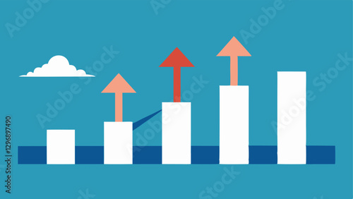 Upward Arrow An arrow breaking through barriers representing progress and the ability to move forward despite obstacles.