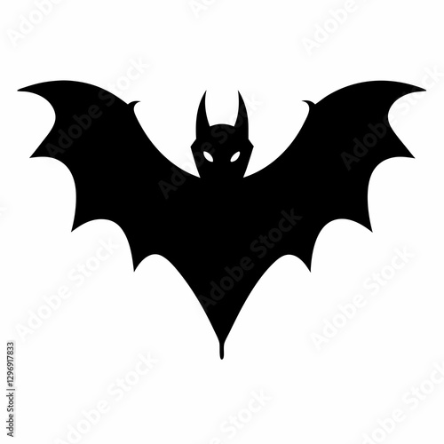 Wallpaper Mural Bat Silhouette Vector Art Design Torontodigital.ca