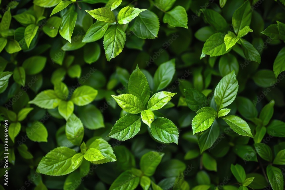 Lush Green Leaves Showcasing Natural Beauty and Vitality in Daylight Lush Green Leaves Showcasing Natural Beauty and Vitality in Daylight