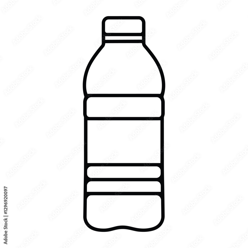 water bottle line art vector illustration water bottle line art vector illustration