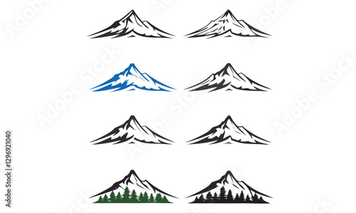 mountain vector