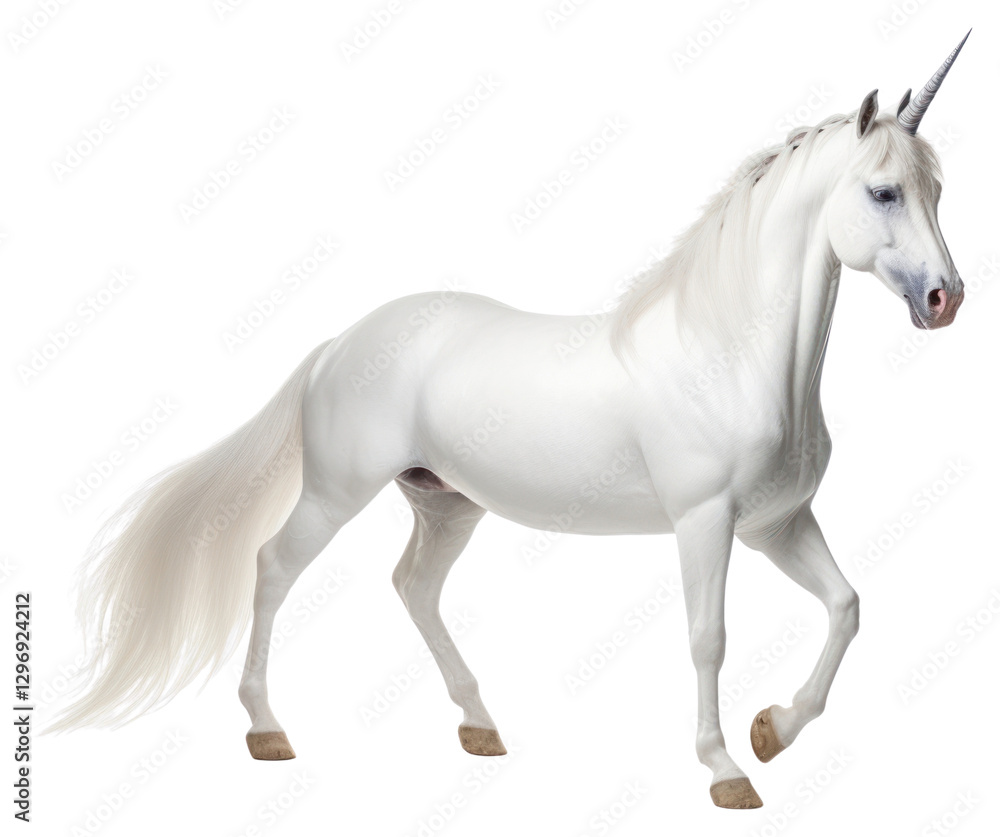 PNG White unicorn stallion animal mammal. PNG White unicorn stallion animal mammal.