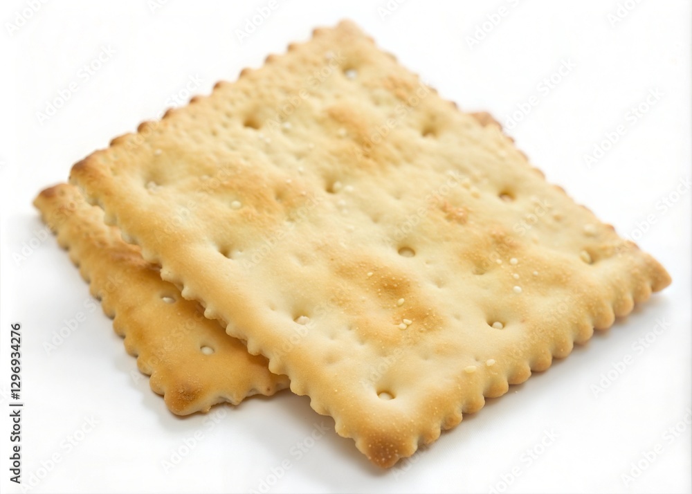crackers isolated on white background crackers isolated on white background