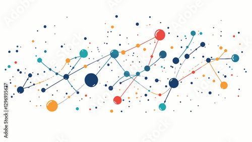 Visualizing Financial Growth and Profitability in the Corporate Landscape and Chart graph investment finance business currency datum economy stock growth diagram market Art & Illustration