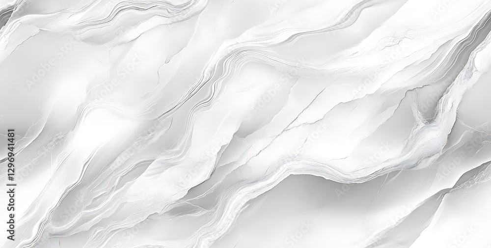 Obraz premium Marble seamless texture background, abstract ivory color marble with suitable veinings