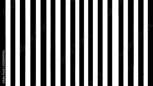 Abstract geometric stripe line random pattern. Verical Pattern with lines white background. vertical parallel lines, stripes. Illustration of black and white stripes, used for backgrounds.	