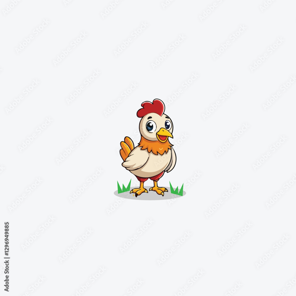 Chicken logo vector illustration for business Chicken logo vector illustration for business