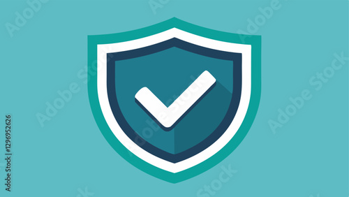 Shield and Check Mark A shield with a prominent check mark to indicate security and protection in financial transactions ensuring that investors are safeguarded.
