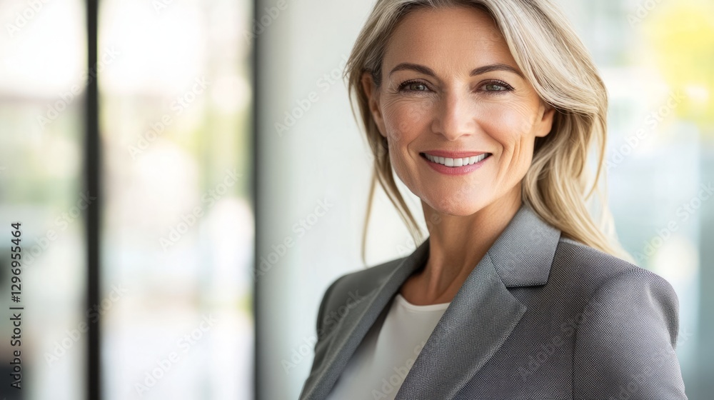 Confident Professional Woman in Power Suit
Confident Professional Woman in Power Suit