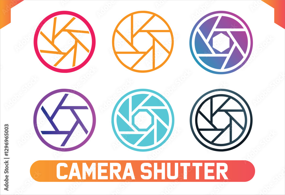 Camera Shutter Vector, Camera Shutter Set, Vector Set, Icon Set Camera Shutter Vector, Camera Shutter Set, Vector Set, Icon Set