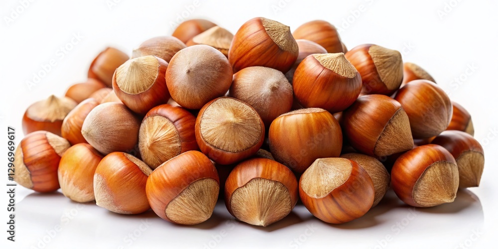 Whole Hazelnuts Isolated, High-Res Food Photo, Nuts, Ingredient, Culinary Whole Hazelnuts Isolated, High-Res Food Photo, Nuts, Ingredient, Culinary