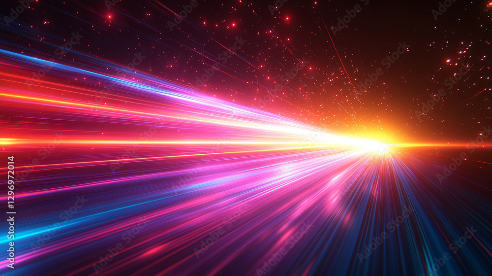 A dynamic pastel light speed background with laser rays and a glowing flare at the center, creating a motion blur effect, symbolizing futuristic technology, progress, and innovation.
A dynamic pastel light speed background with laser rays and a glowing flare at the center, creating a motion blur effect, symbolizing futuristic technology, progress, and innovation.