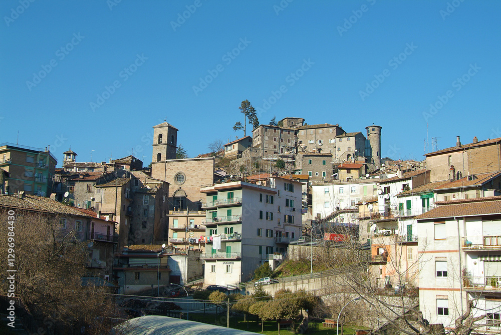 Naklejka premium Canepina, Viterbo