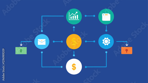 Simple Investment Flow A flowchart showing the process from Investor to Index Fund to Market Returns emphasizing a simple investment pathway.