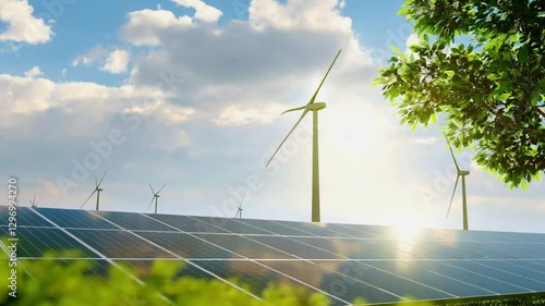 Solar Panels and Wind Turbines: Harnessing Renewable Energy