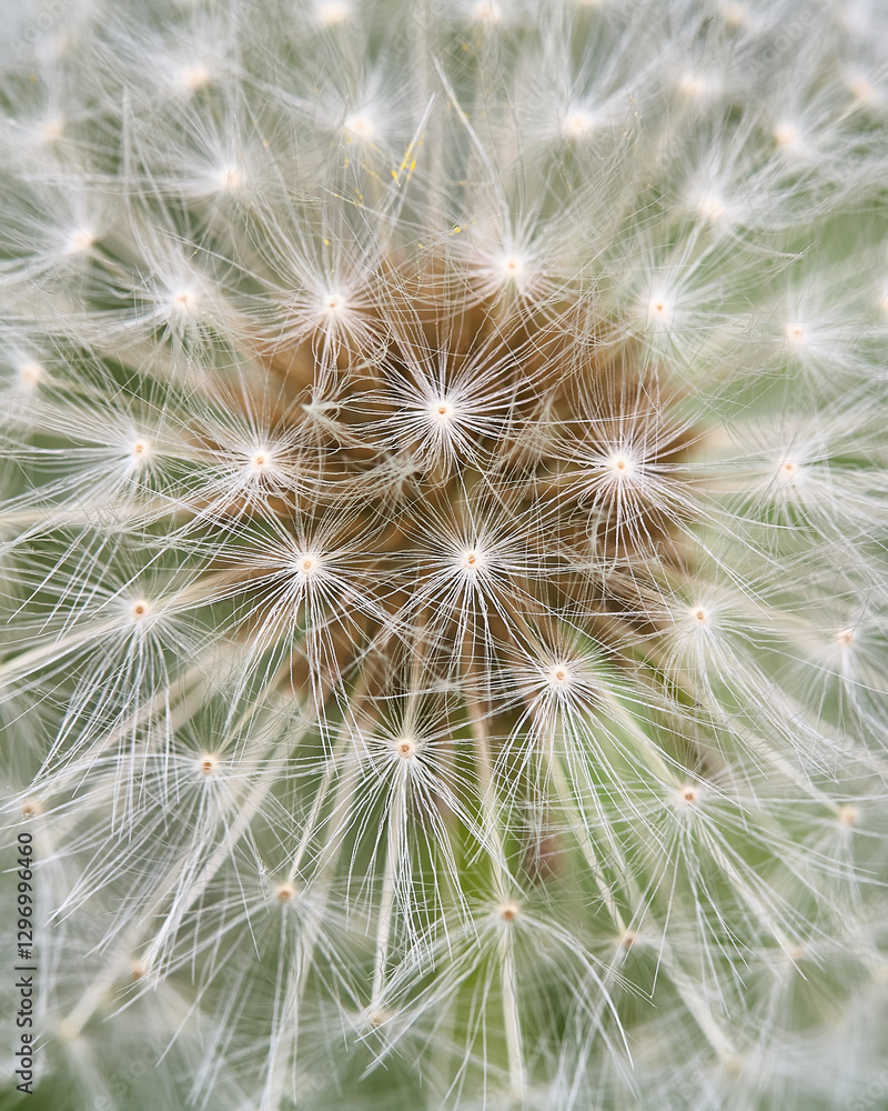 Dandelion seeding during the springtime Dandelion seeding during the springtime