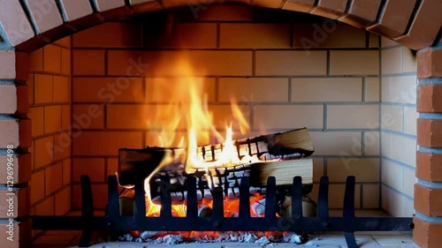 Cozy Brick Fireplace: Warmth and Comfort in Every Home
