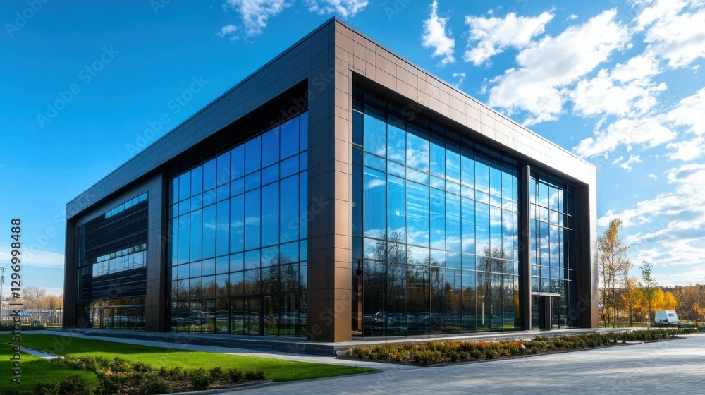 Building With Tinted Windows - Professional Urban Architecture with Privacy in Modern Design Building With Tinted Windows - Professional Urban Architecture with Privacy in Modern Design