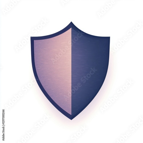 Free Download Stylized dark blue shield graphic symbolizing protection and security. - GFXLoad