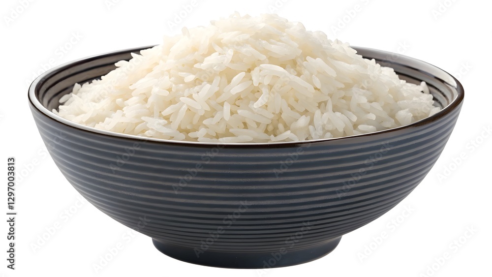 Simple Bowl of White Rice Clean, Realistic Food Photography V1 Simple Bowl of White Rice Clean, Realistic Food Photography V1