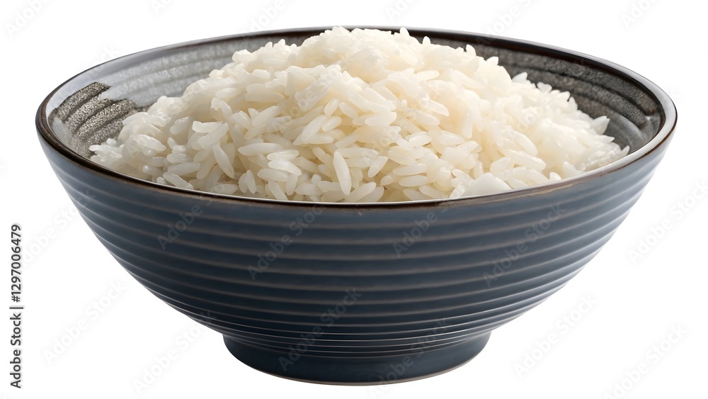Simple Bowl of White Rice Clean, Realistic Food Photography V5 Simple Bowl of White Rice Clean, Realistic Food Photography V5