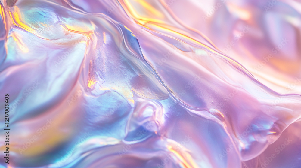 Abstract iridescent background pastel colors smooth texture flowing design modern art vibrant hues Abstract iridescent background pastel colors smooth texture flowing design modern art vibrant hues