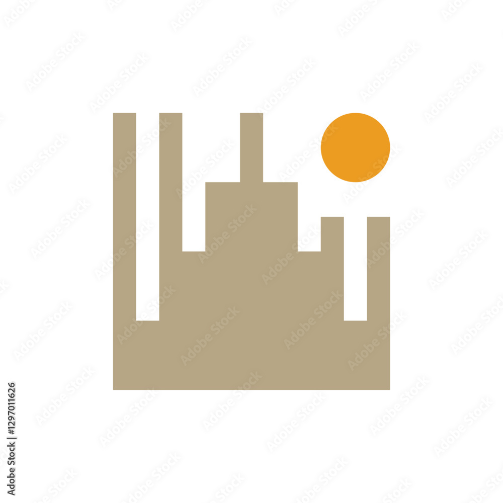 Abstract logo. Icon design. Template elements. Geometric abstract logos Abstract logo. Icon design. Template elements. Geometric abstract logos