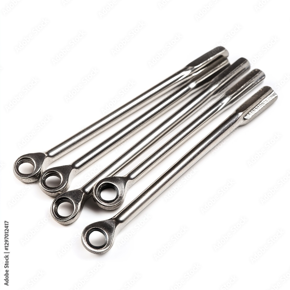 Allen Keys Isolated on White Background, Essential Tools for Tightening and Adjusting Hexagonal Screws and Fasteners Allen Keys Isolated on White Background, Essential Tools for Tightening and Adjusting Hexagonal Screws and Fasteners