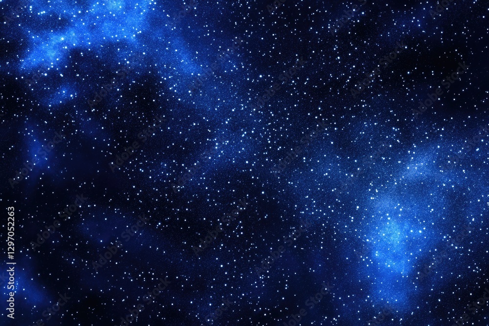 A clear night sky with many stars shining brightly A clear night sky with many stars shining brightly