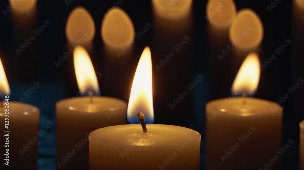 Candle. Detail of wax drops on a candlestick with flickering flame. Candle of forgiveness. Candle. Detail of wax drops on a candlestick with flickering flame. Candle of forgiveness.