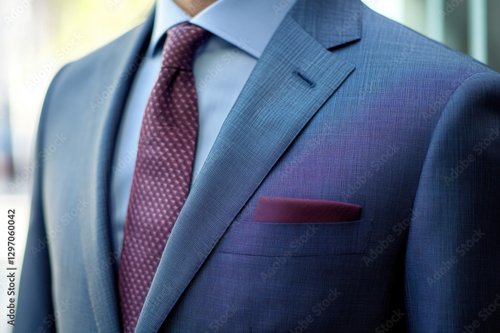 A professional man wearing a suit and red tie, ideal for corporate or business use A professional man wearing a suit and red tie, ideal for corporate or business use