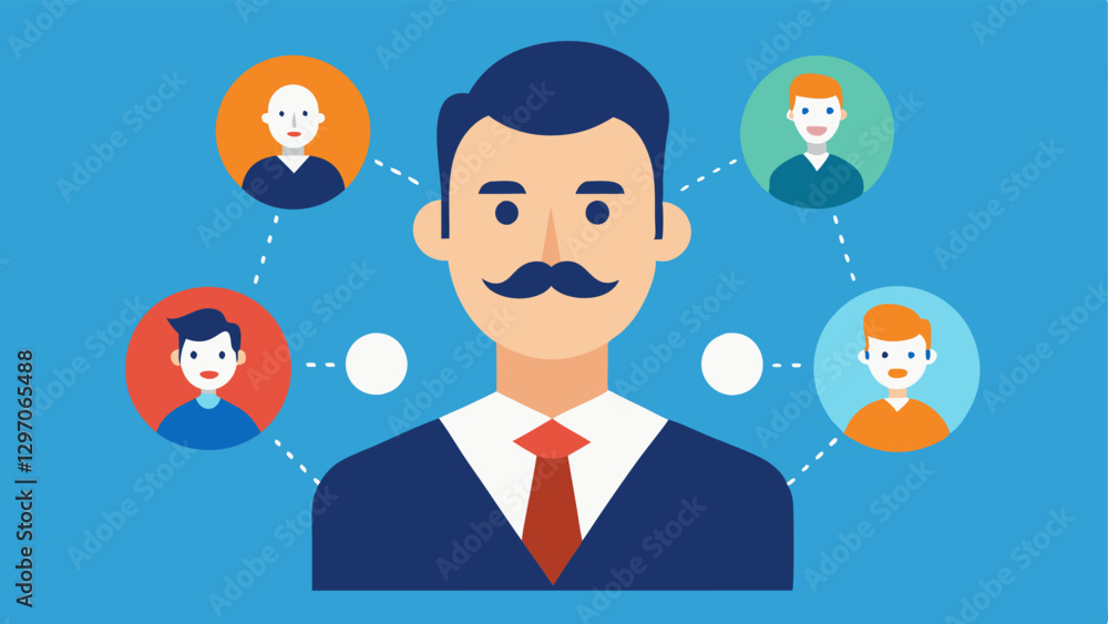 These illustrations visually communicate the essence and diverse traits associated with charismatic leaders and their influence on others. These illustrations visually communicate the essence and diverse traits associated with charismatic leaders and their influence on others.